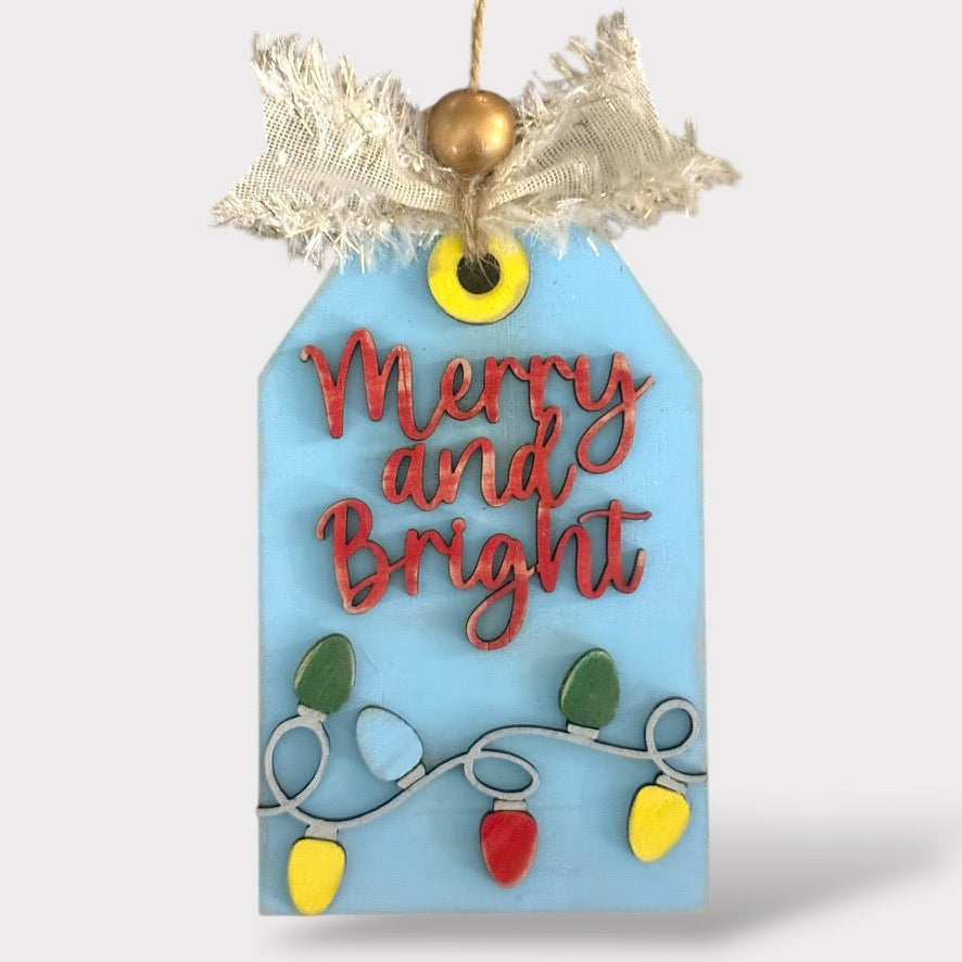 DIY Ornament Kit - Merry & Bright