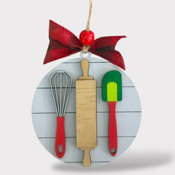 DIY Ornament Kit - Chef's Tools