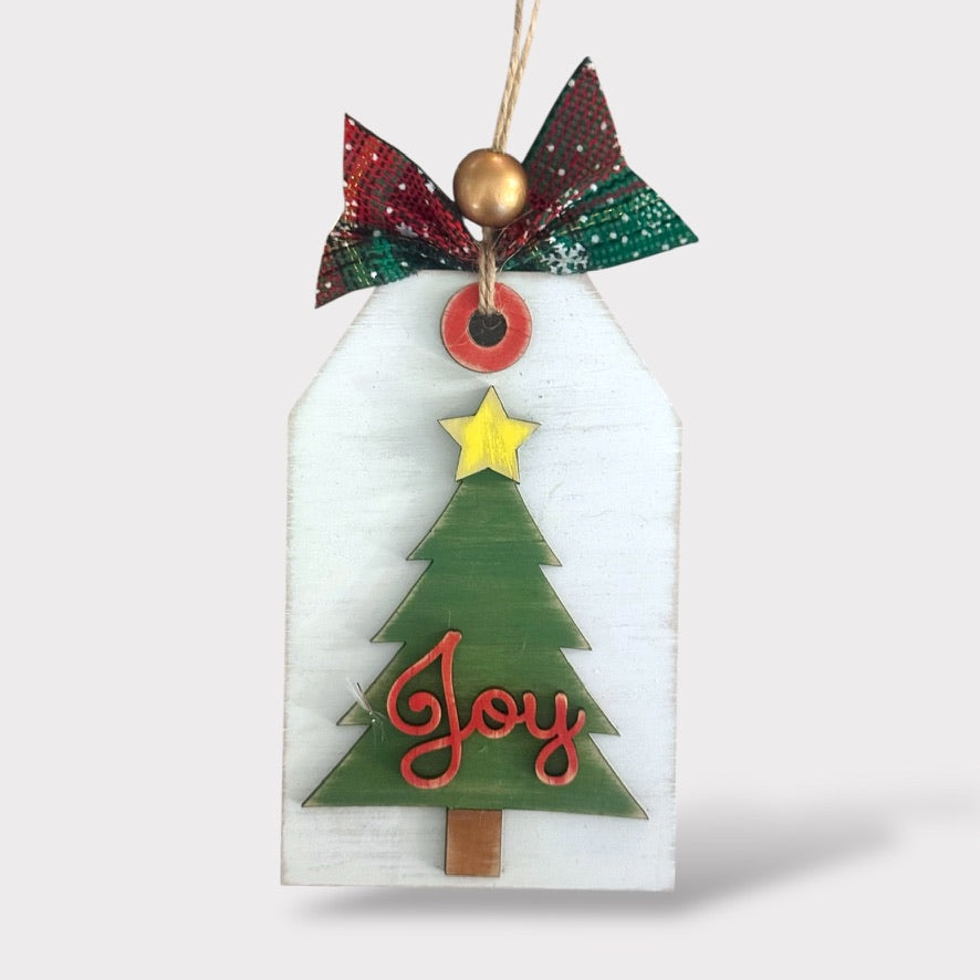DIY Ornament Kit - Christmas Joy Tag