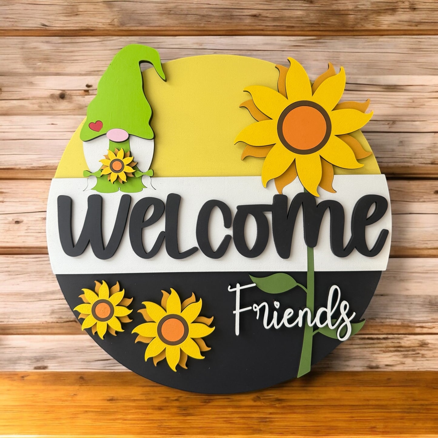 Welcome Friends - Gnome Girl
