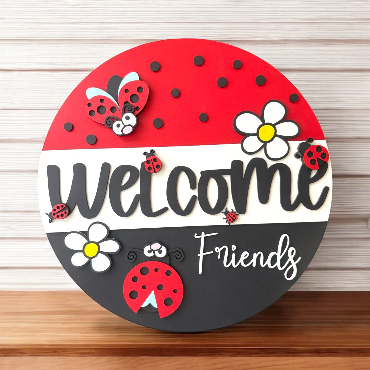 Welcome Friends - Ladybugs