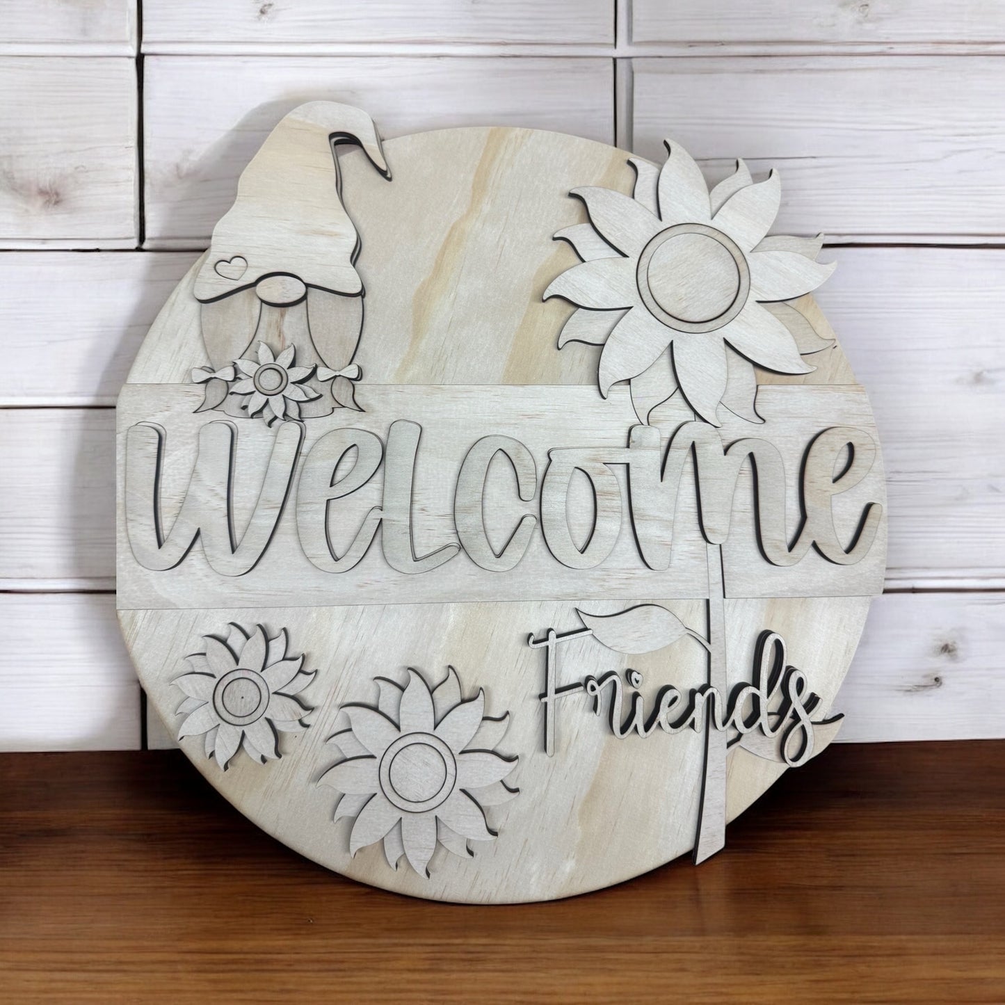 Welcome Friends - Gnome Girl