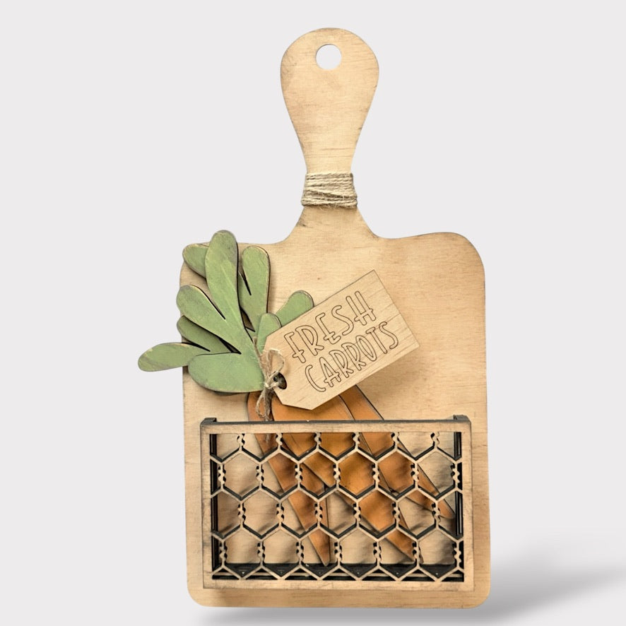 Cutting Board with Insert handmade laser wood decor 96 and Birch