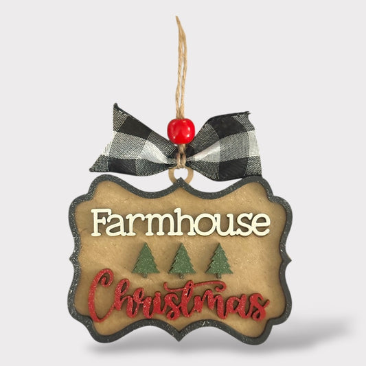 DIY Ornament Kit - Farmhouse Christmas