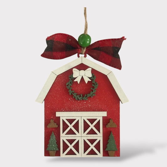 DIY Ornament Kit - Holiday Barn