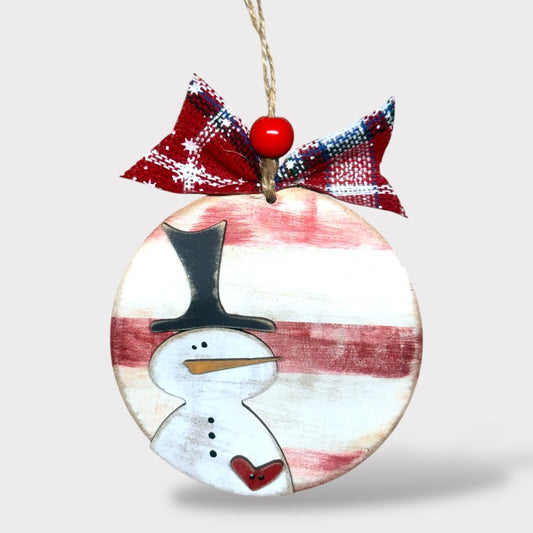 DIY Ornament Kit - Rustic Snowman 1