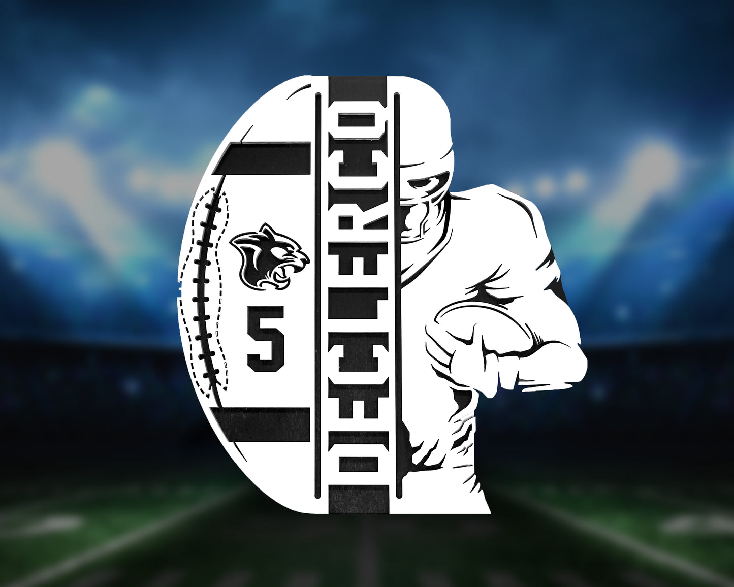 Football Sign - Personalized