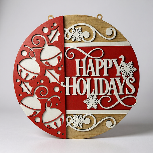 Happy Holidays Bells