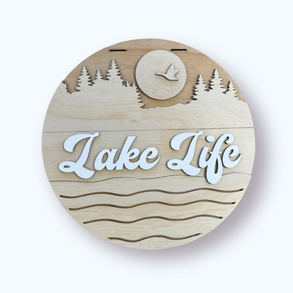 Lake Life Door Hanger