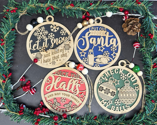 Sassy Ornaments