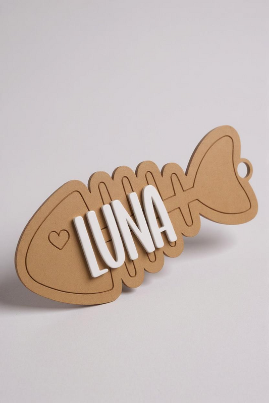 Fish Bones Ornament