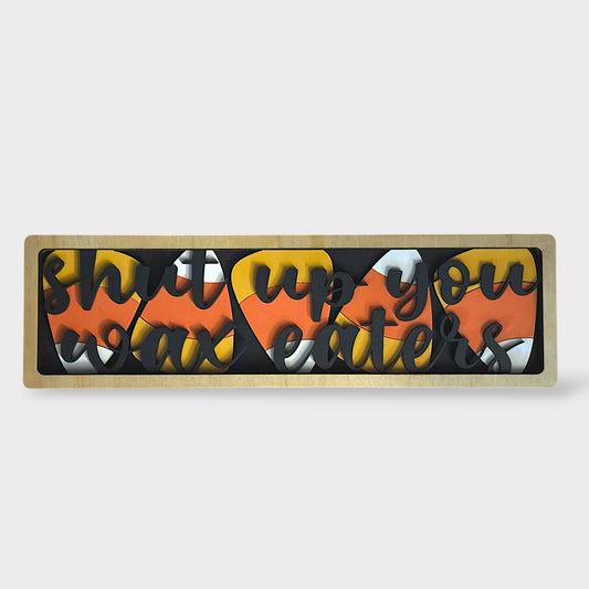 Candy Corn Shelf Sitter